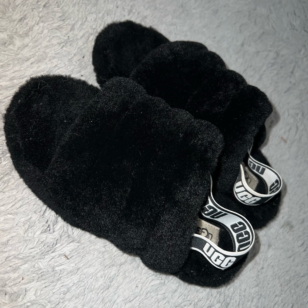 big kid ugg fluff yeah slide